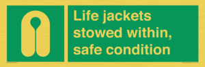 SL10045: Life jackets stowed within