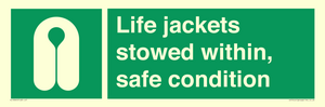 SL10045: Life jackets stowed within