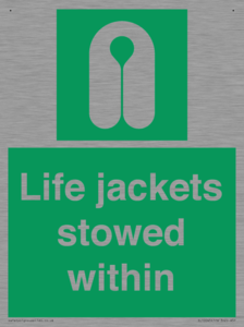 SL10045: Life jackets stowed within