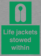 SL10045: Life jackets stowed within