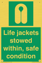 SL10045: Life jackets stowed within