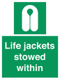 SL10045: Life jackets stowed within