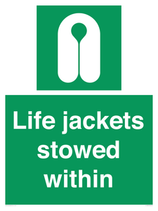 SL10045: Life jackets stowed within
