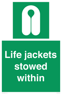 SL10045: Life jackets stowed within