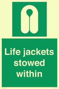 SL10045: Life jackets stowed within