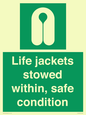 SL10045: Life jackets stowed within