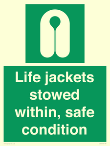 SL10045: Life jackets stowed within