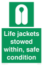 SL10045: Life jackets stowed within