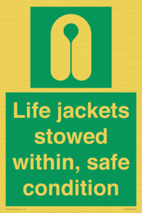 SL10045: Life jackets stowed within