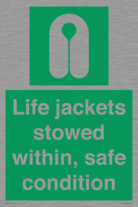 SL10045: Life jackets stowed within