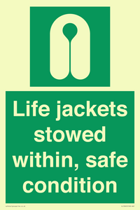 SL10045: Life jackets stowed within