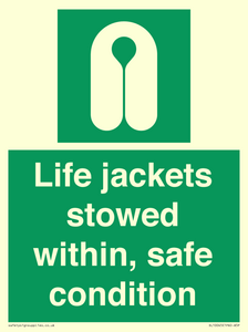 SL10045: Life jackets stowed within