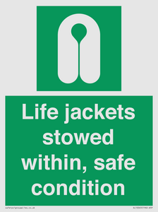 SL10045: Life jackets stowed within