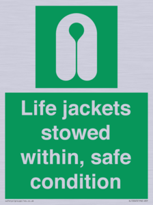 SL10045: Life jackets stowed within