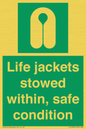 SL10045: Life jackets stowed within