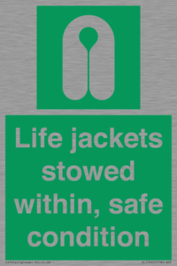 SL10045: Life jackets stowed within
