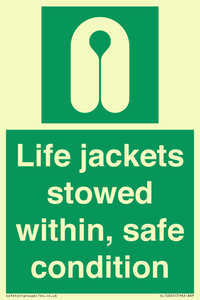 SL10045: Life jackets stowed within