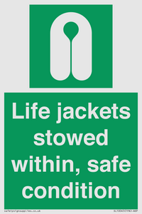 SL10045: Life jackets stowed within