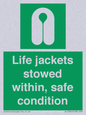 SL10045: Life jackets stowed within