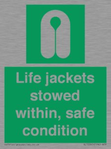 SL10045: Life jackets stowed within