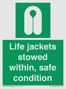 SL10045: Life jackets stowed within