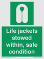 SL10045: Life jackets stowed within
