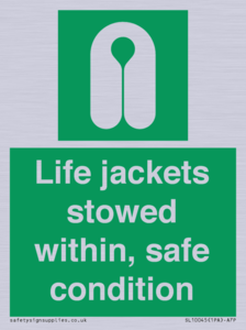SL10045: Life jackets stowed within