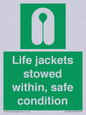 SL10045: Life jackets stowed within