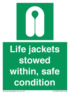SL10045: Life jackets stowed within