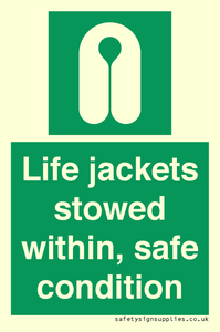 SL10045: Life jackets stowed within