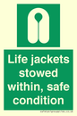 SL10045: Life jackets stowed within