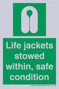 SL10045: Life jackets stowed within