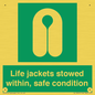 SL10045: Life jackets stowed within
