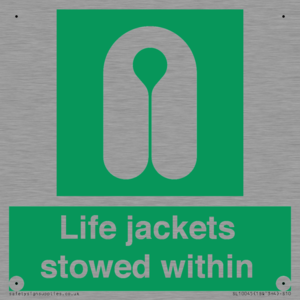 SL10045: Life jackets stowed within
