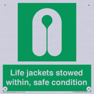 SL10045: Life jackets stowed within