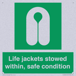 SL10045: Life jackets stowed within