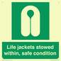 SL10045: Life jackets stowed within