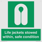 SL10045: Life jackets stowed within