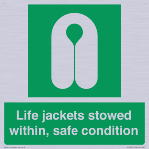 SL10045: Life jackets stowed within