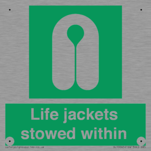 SL10045: Life jackets stowed within