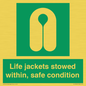 SL10045: Life jackets stowed within