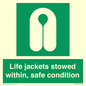 SL10045: Life jackets stowed within