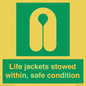 SL10045: Life jackets stowed within