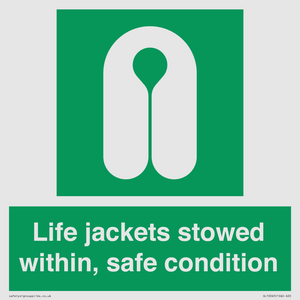 SL10045: Life jackets stowed within