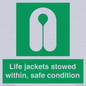 SL10045: Life jackets stowed within