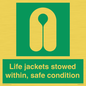 SL10045: Life jackets stowed within
