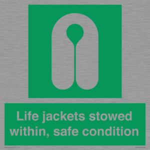 SL10045: Life jackets stowed within