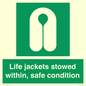 SL10045: Life jackets stowed within