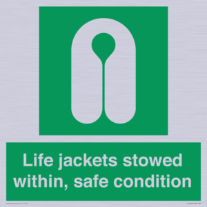 SL10045: Life jackets stowed within