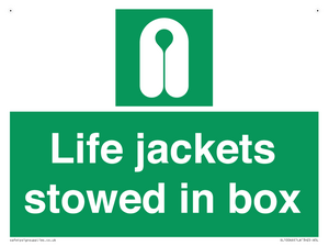 SL10046: Life jackets stowed in box